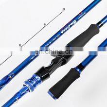 Оптовая высококачественная углеродная рыболовная удочка 1,8/2,1/2,4 м для спиннинга и бейткастинга, предназначенная для окуней, форели, корюши, змееголов thumbnail-3