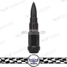 M12x1.5 M12x1.25 L:97mm 20 Pcs/set Aluminum Bullet With Steel Wheel Nut thumbnail-2