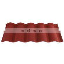 Coloured Classical Stone Coated Steel Roofing Tile Seven Wave Terracotta Roof Sheet Panels 1340*420mm thumbnail-3