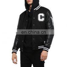 Custom Made Satin Varsity Jacket/ Satin Baseball Varsity Jacket thumbnail-2