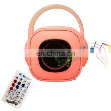 Led Usb Rechargeable Portable PE Plastic TWS Function Hot Sale Ice Bucket Led Light Living Room Mood Magic Lights Speaker thumbnail-4