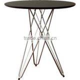 MDF Top Living Room Coffee Table Wire Leg Table thumbnail-2