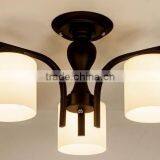 2016 New Wrought Iron Candle Chandelier LightingZH-6049 thumbnail-3