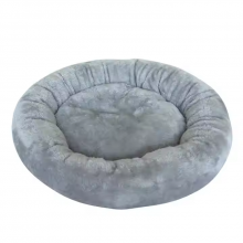 Meow Love Soft Indoor Pet Rest Sleeping Bed Sofa Round Donut Cat Bed Calming Washable Plush Dog Bed thumbnail-5