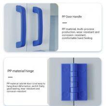 Corrosion Resistant Laboratory PP Cabinet With Double Upper Glass Filo Doors for Semiconductor Manufacturing| Strong Acid & Base Protection thumbnail-4
