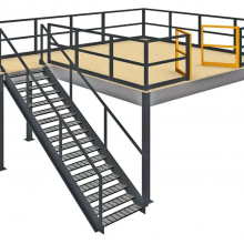 Mezzanine Floor Rack Shelf thumbnail-1