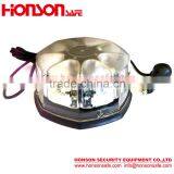 3W LED Circle Waterproof Warning Vehicle Beacons Light With Cigarette Plug HTL-318 thumbnail-1