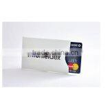 Aluminum foil rfid blocking card sleeve for Credit Card and Passport protector