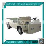 electric industrial vehicle supplier from China, 48V 5KW power motor, flat cargo bed, with hard door as option