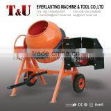 Gasoline Mini Concrete Mixer With Two Wheels