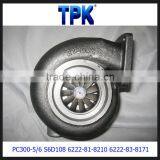 SAA6D108, SAA6D108E-2A TURBOCHARGER 6222-83-8171 thumbnail-2