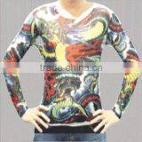 Long Sleeve Tattoo T-shirt thumbnail-1