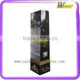 Supermarket Cardboard Paper Corrugated Floor Shelf Promotion Display Stand
