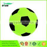 9inch Black and Yellow Inflator Pvc Football Toy Balls