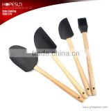 High grade kitchen utensils spatula set including spatula and brush