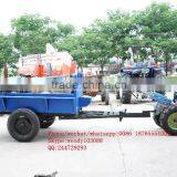 Mini Walking Tractor Trailer, Walking Tipping Back Trailer thumbnail-1