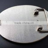 Nickel Plated Metal Name Plate Belt Buckles thumbnail-4