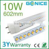 Ultra Brigh Epistar Smd2835 10w 0.6m 2ft t8 Led Replacement