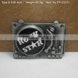 Decorative35mm Letter Buckle Name Gold Plate Belt Buckles Factory thumbnail-2