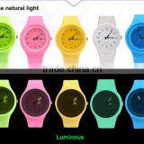Attactive Whole Luminous Silicone Jelly Watches Top Sale Interchangeable Strap Watch thumbnail-5
