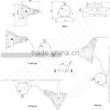 China Manufacture 3 Years Warranty IP65 250 Watt High Power Longevity Aluminum Alloy Yellow MH/HPS Explosion Proof Lighting thumbnail-2