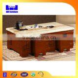 Good Selling Chinese Tea Table With Marble Top thumbnail-1
