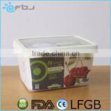 Food Grade PP Fnew Plastic Lock and Lock Food Container With Lid Wholesale
