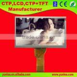 7.0 Inch 800(RGB)*480 Horizontal Matrix Mobile Lcd for Digital Camera With Backlight