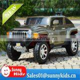 License kids car hummer HX ride on car with four wheel suspension car for toy two doors open HL188