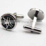 Factory Wholesale Casual Men Stainless Steel Cufflink With Logo thumbnail-3