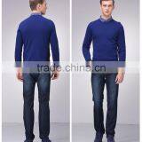 Cotton Basic 4 Pocket Vintage Blue Mens Cultivate One's Morality Denim Jeans With Skinny Legs thumbnail-3