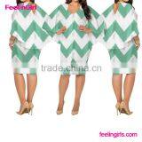 new design 5XL size elegant dresses for fat women