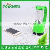 Lantern Camping Light Solar Rechargeable LED Plastic Colorful Multifunctional With Charger Camping Light Lamps thumbnail-4