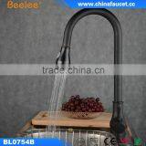 China Supplier Kitchen Mixer ORB Pull Out Water Tap Black Faucet thumbnail-2