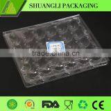 30 Holes Clear Disposable Plastic Quail Egg Packaging Tray thumbnail-3