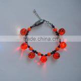 Halloween Pumpkin Ghost LED Flashing Lights Bracelet thumbnail-2