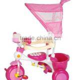 Kids Tricycle With Push Bar thumbnail-1