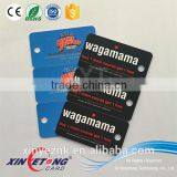 Three up Discount VIP Member Plastic PVC Key Tag Combo Cards