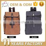 New Vintage Travelling Mens Canvas Backpack thumbnail-3