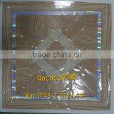 CLASSICAL ELEGANT PRINTING PVC WALL PANELS PLASTIC CEILING 60*60 CM VARIETY BEDROOM DECORATION PVC WALL SHEET PANELS thumbnail-6