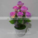 New Product Beautiful Artificial Flower With Led for Party Wedding Decoration thumbnail-2