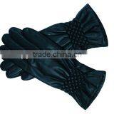 Fashion Leather Material Pigskin Gloves