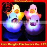 New Product 2016 Yellow Duck Slipper Led Rubber Duck