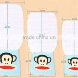 100% Cotton Muslin Cartoon Baby Sweat Towel/baby Sweat Absorb Towel thumbnail-2