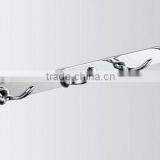 Bathroom Clothes Hook Strip With 6 Hooks, Wall Hook Rack,Wall Coat Rack