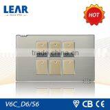Hot Sale 6 Gang Switch