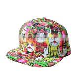 Korea Flat Custom Snapback Caps For Sale thumbnail-3