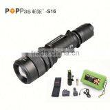 S16 Waterproof Rechargeable LED Flashlight Tactical LED Flashlight thumbnail-5