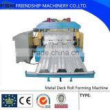 Metal Floor Bearing Plate Roll Forming Machine For The Structural Contrete