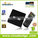 Cloudnetgo Digital Set up Box With Amlogic Fulent Player With Amlogic 3D Player and Suuprot for 4k Koid 16.0 Hot Sell Box